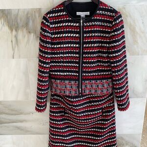 Oscar de la Renta Black and White Garment